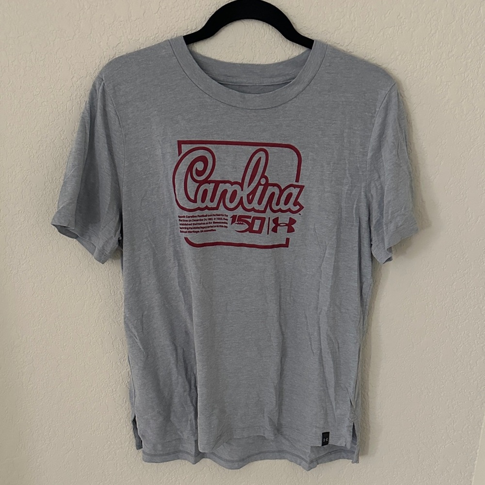 Under Armour Carolina Grey Tee